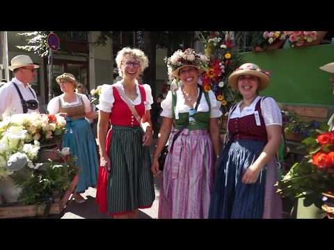 Gärtnerjahrtag 2017 am 01.08.2017 - der Umzug durch die Münchner Innenstadt